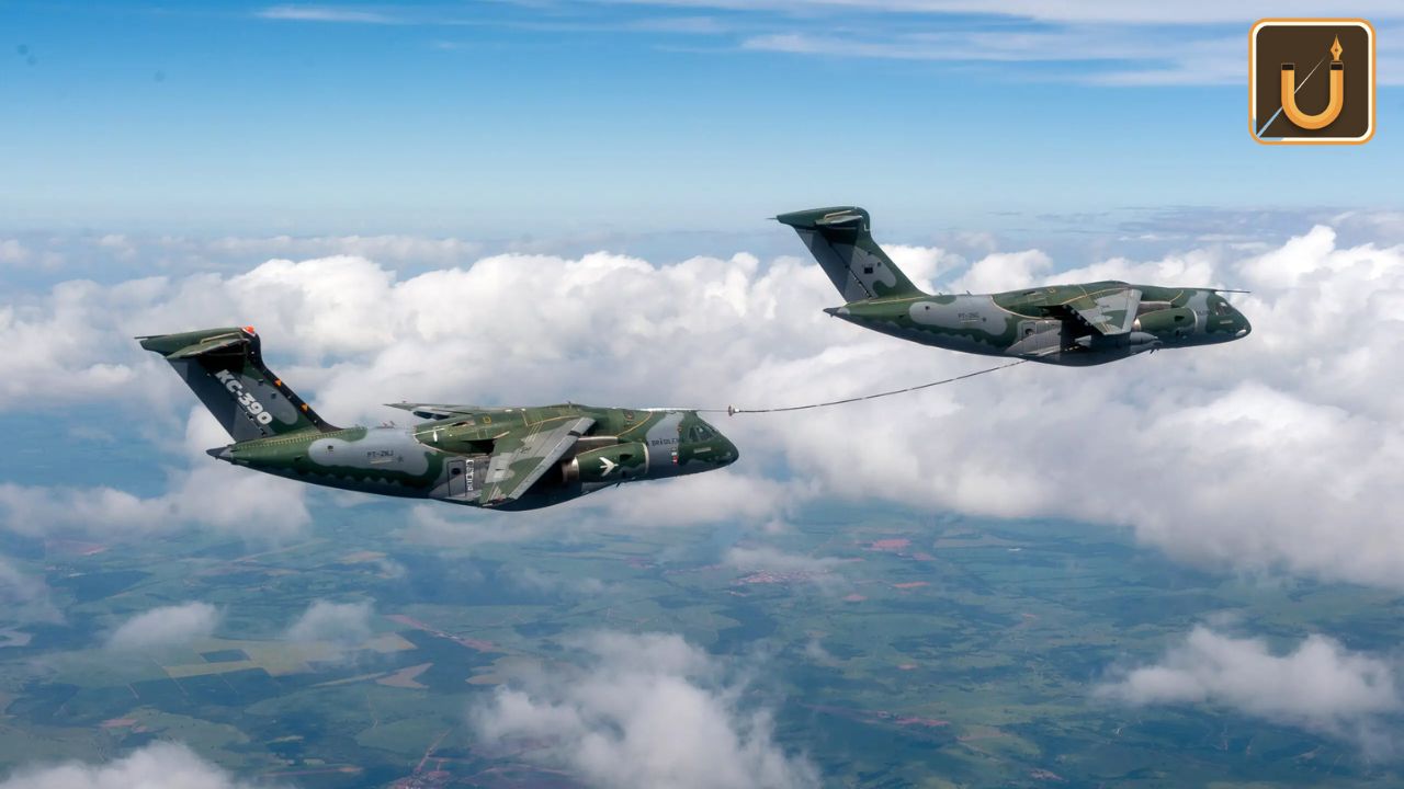 Usthadian Academy / Embraer, Mahindra Partner On C-390 Millennium Medium Transport Aircraft In India | 12 feb 2024 Usthadian Academy / Embraer, Mahindra Partner On C-390 Millennium Medium Transport Aircraft In India
